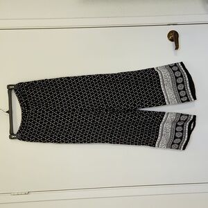 H&M Coachella B&W Palazzo Pants